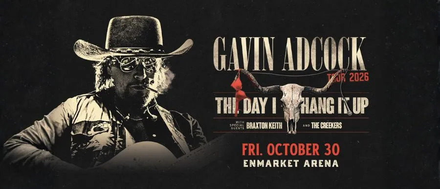 Gavin Adcock at Enmarket Arena